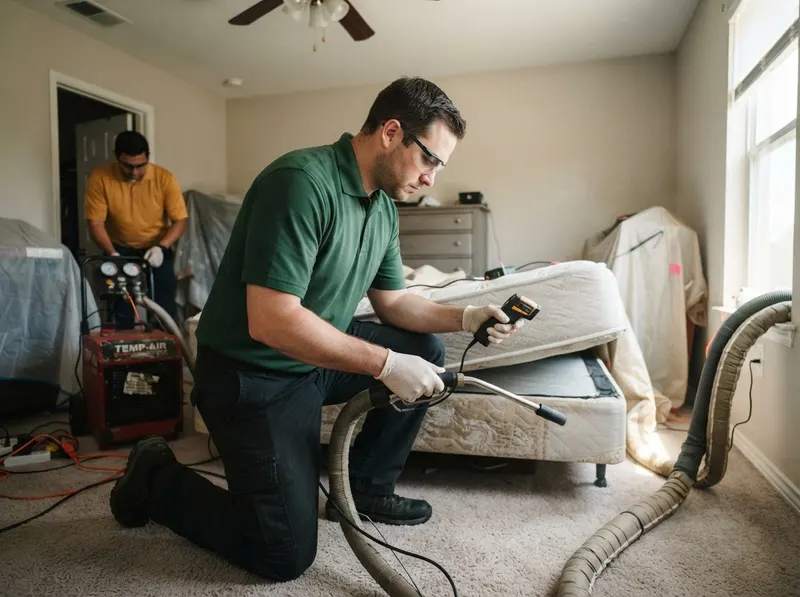 Bed Bug Heat & Residual Eradication in Dallas, TX