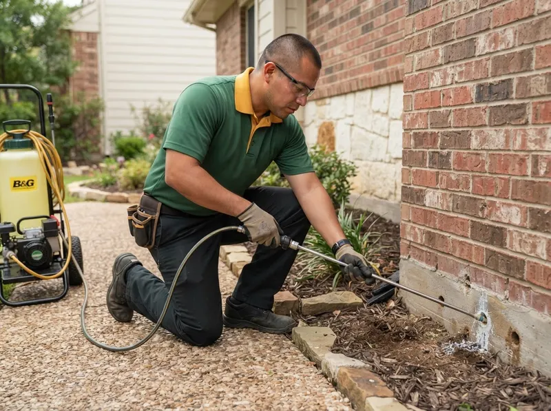 Subterranean Termite Treatment in Dallas, TX