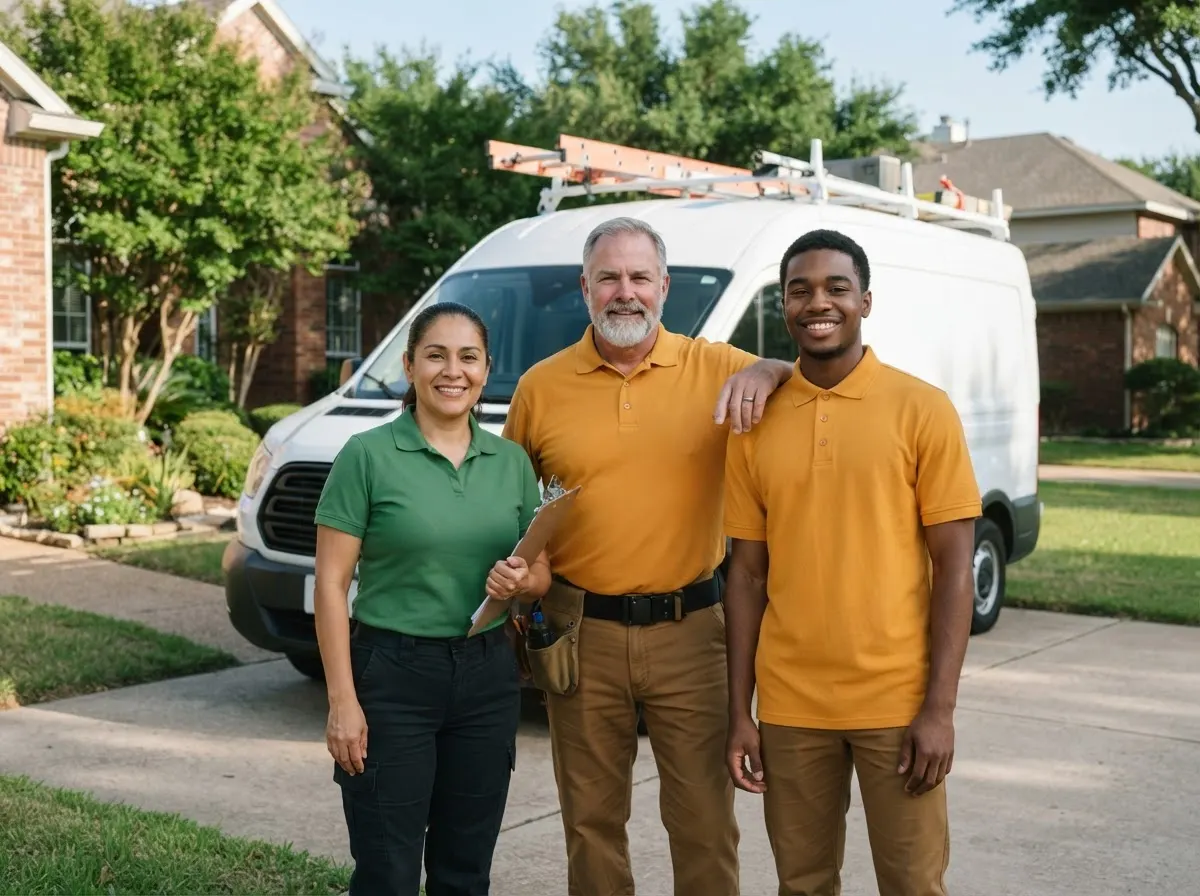 Green Tractor Pest Control pest control service team in Dallas, TX